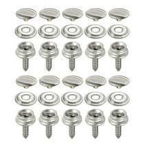30PCS Snap Fastener Stainless Canvas Screw Kit For Tent Boat Marine