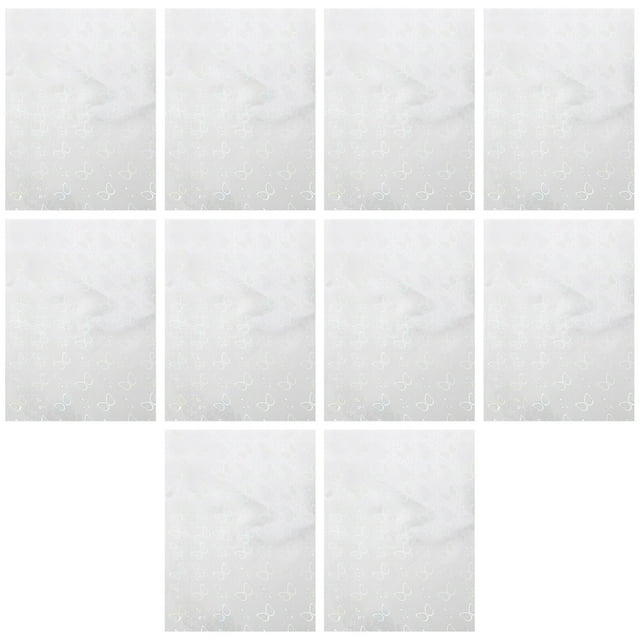 ColoMX 10 hojas de láminas de laminado en frío de colores claros de fotografías de películas de películas de películas