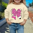thumbnail image 2 of Chandail à Capuchon pour Filles - Sweat à Capuche pour Enfants pour Automne et Hiver Saint-Valentin Crayon, 2 of 4