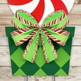 thumbnail image 5 of Christmas Decorations Outdoor, 44In Peppermint Xmas Yard Stakes - Giant Holiday Decor Signs for Home Lawn Pathway Walkway Candyland Themed Party, Red White Green, 5 of 5
