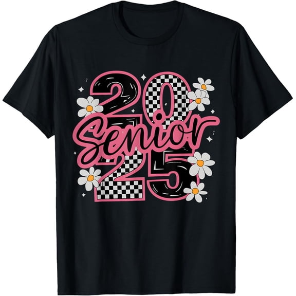 Senior 2025 T-Shirt, Class of 2025 Graduation Back to School Shirt for Seniors