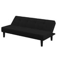 thumbnail image 3 of Serta Laurel Tufted Convertible Sleeper in Black Fabric Upholstery, 3 of 13