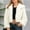 White, variant on Turilly Womens Jackets Ladies Women Solid Color Winter Lapel Warm Faux Furry Faux Jacket Long Sleeve Outerwear