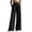 Black, variant on Womens Dress Work Pants High Waisted Trousers Wide Leg Pull on Stretchy Slacks with Pockets Casual Daily Wear Comfortable Fit by Yigetop Black L