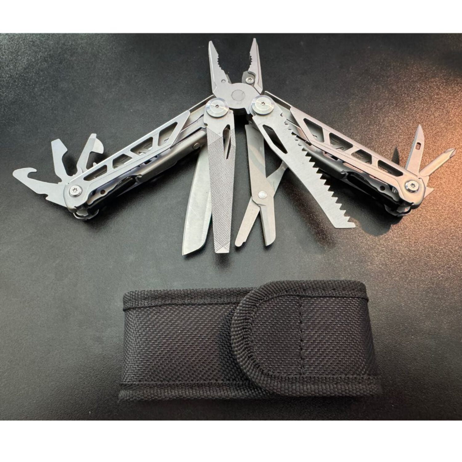 Lifespace Premium 15-in-1 EDC Multi-Tool with Pliers and Scissors