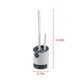 thumbnail image 3 of Toilet Brush Set Toilet Brushes & Holders Set de Cepillos de Inodoro Tpr con Cabeza de Cepillo Pequeña, Punzón Montado en la Pared para Inodoro - Cepillo de Inodoro Montado en la Pared con Bandeja de, 3 of 5