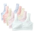 thumbnail image 4 of Uccdo Girls Training Bra Bralette Casual Wireless Padded Bra Racerback Vest Sports Bra, One Size, 8-16T, 4 of 4