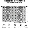 thumbnail image 2 of Blackout Kids Curtains,Boho Bohemia Geometric Line Art Childrens Insulated Curtains Set Of 2,Bedroom Essentials,Toddler Room Decor 42"x54"(106x137cm), 2 of 4