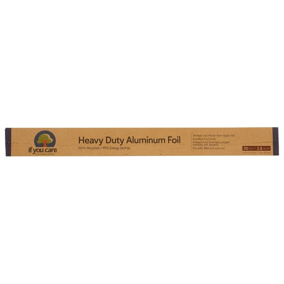 Pack of 12, If You Care Heavy Duty Recycled Aluminum Foil, 1 ea