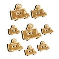 thumbnail image 1 of Ice Cream Truck Wood Buttons for Crochet Knitting Sewing DIY Craft - 1.25 Inch Large (5pcs), 1 of 7