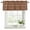 Reddish Brown Tan, variant on Brown Southwest Aztec Curtain Valances for Windows, Kitchen Valance Window Treatments Panel 2 Pack, Farmhouse Vintage Geometric Rod Pocket Short Curtains for Bathroom Bedroom 60 x 18 Inch
