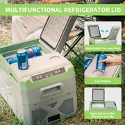 Alpicool XD45 Portable Fridge 12 Volt Car Refrigerator 34 Quart Fast Cooling Freezer for Fishing, Camping, RV, Truck, Boat-12/24V DC