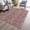Blush, variant on HomeRoots 626594 3 x 5 ft. Blush & Pink Floral Washable Transitional Indoor & Outdoor Rectangle Area Rug