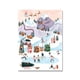 thumbnail image 1 of Muñecos de nieve navideños de cuadro sobre lienzo para pared de temporada para decoración del hogar, imágenes de renos, carteles nórdicos, bailarina cantora, 1 of 4