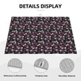 thumbnail image 3 of Honeii Daisies Flowers print Super Absorbent Coffee Bar Mat Hide Stain Coffee Maker Mat for Countertops Coffee Pot Dish Drying Mat for Kitchen Counter, 3 of 7