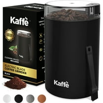 Kaffe Coffee Grinder Electric (3.5oz/14 Cup) , Best Coffee Grinders Reduced Price w Free Cleaning Brush, Black