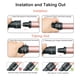 thumbnail image 4 of Juego de rizador de pelo, rizador c&#2013265923nico, rizador de pelo de cer&#2013265921mica intercambiable para cabello corto y largo (bi, 4 of 8