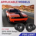 thumbnail image 2 of Fog Lights Fit for 2015-2020 Dodge Challenger Fog Lamp Assembly 2PCS, 2 of 6