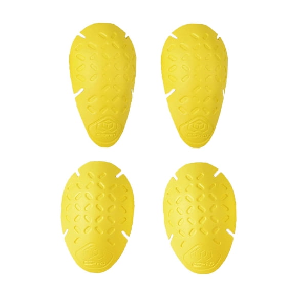 Equipo de protección del cuerpo y hombreras 4x fácil de limpiar, accesorios de Eva, almohadillas de protectores, para mujeres, hombres