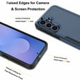 thumbnail image 5 of Njjex Galaxy S25 FE 5G Case 6.7" Shockproof Rugged Cover, Military Grade Protection, Slim Fit Anti-Slip Bumper Case Dual Layer Full Body Protective Cover for Samsung S25 FE 5G 2025 -Blue, 5 of 7