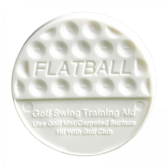 2 Pelotas De Golf Para Practicar Swing, Regalo De Golfista, Pelota De Golf Plana Para El Hogar, Patio Interior