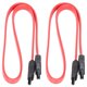 thumbnail image 5 of Cable de extensión, 10 piezas, cable Sata de 7 pines, cable de extensión SAT, cable de datos de disco duro, estética elegante, 5 of 9