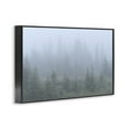 thumbnail image 4 of Stupell Industries Foggy Forest Trees Landscape Photography Black Framed Art Print Wall Art, 18 x 12, 4 of 10