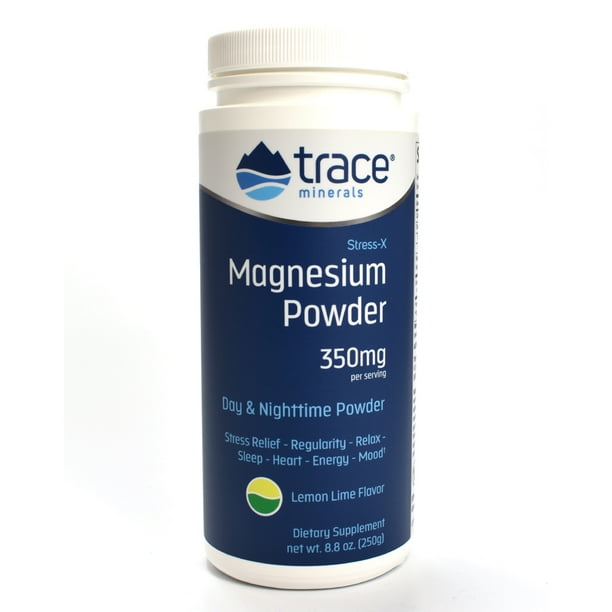 Trace Minerals Research StressX Magnesium Powder Citrate 12.7 oz