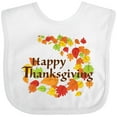 thumbnail image 3 of Inktastic Happy Thanksgiving Boys or Girls Baby Bib, 3 of 4