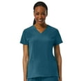 thumbnail image 2 of Clearance Maevn Pure Soft 3-Panels V-Neck Scrub Top, 2 of 11