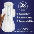 thumbnail image 5 of Always Maxi Overnight Pads with Wings for Women, Size 5, Extra Heavy Overnight Absorbency, Unscented, 36CT, 5 of 5