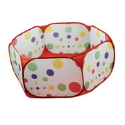 Small Animals Pen Cage for Hamster Rabbit Chinchilla Mice Indoor/Outdoor Red