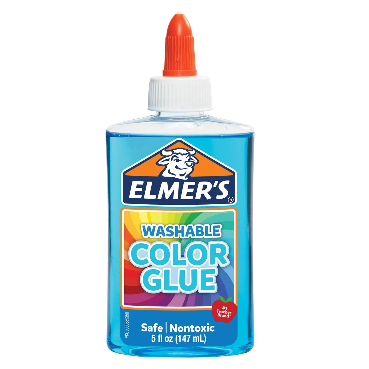 Elmer’s Washable Translucent Color Glue, Blue, 5 Oz., 1 Count