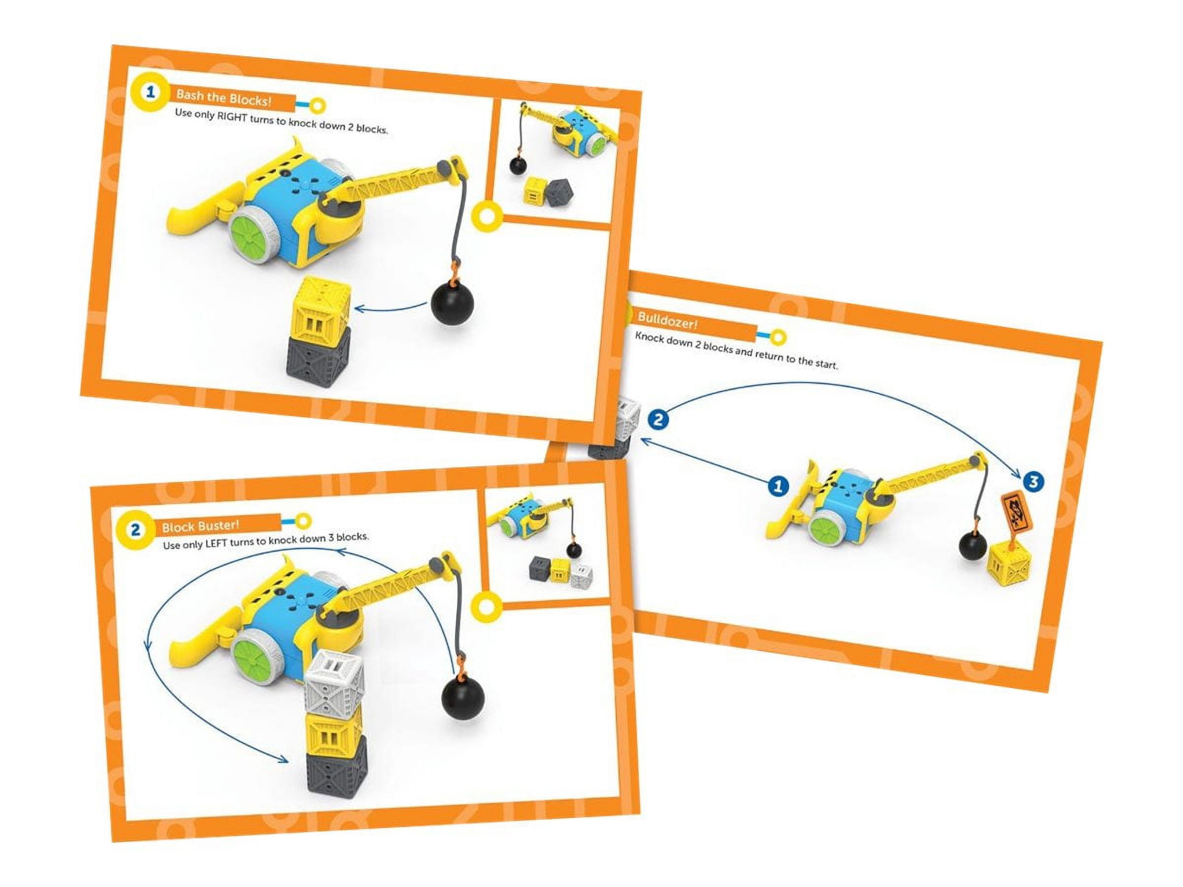 Learning Resources Botley Crashin Construction Challenge - 10 Piece Accessory Set, Ages 5+ Kids Coding, Construction Set, STEM Toy