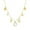 O, variant on 26 Initial Charm Necklace For Women Gold Letter Pendant Boho Beach Jewelry Summer Seashell Necklaces