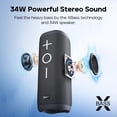 thumbnail image 4 of Altavoz Bluetooth Tribit StormBox 2 34W 360° con sonido envolvente, 4 of 9