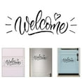 thumbnail image 2 of Removable Vinyl Letters Sticker 11 8 Long Welcome Front Door Decal Matte Effect Diy Application Entryway Decor, 2 of 9