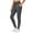 AB987 Grey, variant on Womens Breathable Taper Leg Yoga Pants Solid Color Drawstring Elastic Waist Trousers With Pockets Ladies Beach Vacation Workout Pants Grey Size Xxxl