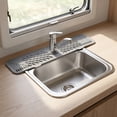 thumbnail image 5 of Unique Bargains Faucet Mat for Kitchen Sink Splash Guard Sink Area Mat Gray, 5 of 7