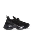thumbnail image 2 of Zapatilla Steve Madden Maxima de piel vegana negra para mujer, 2 of 6