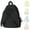 T6-Black-A, variant on Sweet Cutecore Daypack Spacious Wings Backpack Angel Wings Backpack School Backpack for Young Women With Music Note Hanging Pendant,Black-B