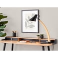thumbnail image 3 of Carson Carrington  Farrah Mid-Century Modern Wood Lamp Natural/Black, 3 of 5
