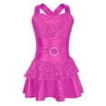 thumbnail image 5 of MSemis Kids Girls Shiny Sequins Ballet Dance Dress, 5 of 6