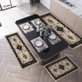 thumbnail image 4 of IsecretJoy Washable Kitchen Rugs Sets of 3, Non Slip Kitchen Mats for Floor Waterproof & Stain Resistant Runner Rug for Kitchen, Laundry Room, Hallway, 4 of 11