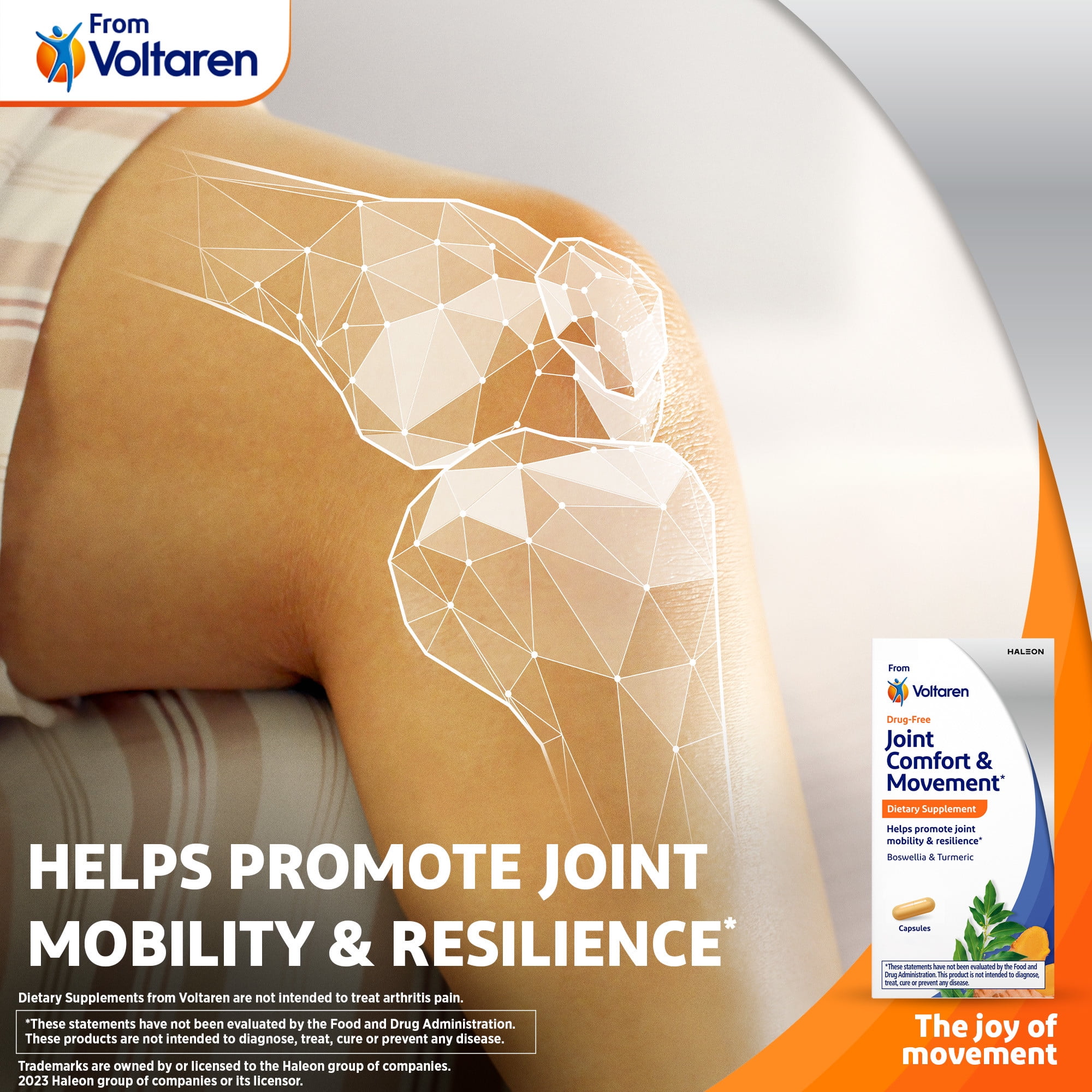 Voltaren Dietary Supplements Joint Comfort + Movement – 30 Ct