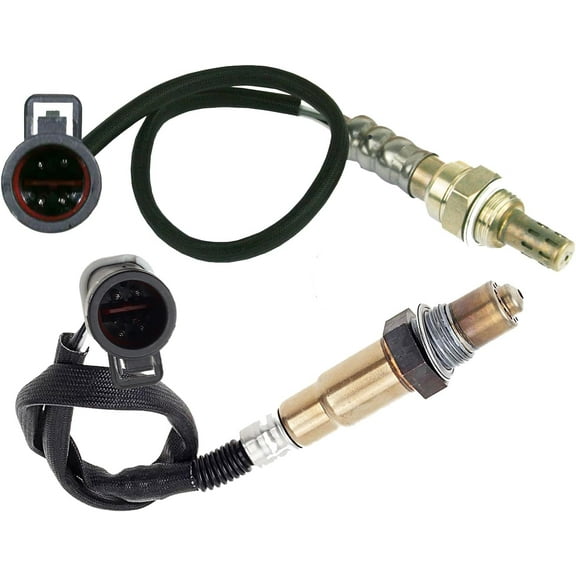 1 Pair Upstream and Downstream Oxygen Sensors Replacement for Ford E-350 Super Duty,Expedition,Ranger 6.8L 5.4L 4L,Replaces#234-4403 234-4127,Set of 2pcs