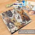 thumbnail image 5 of PU Leather Photo Album with Self-Adhesive Pages Scrapbook DIY Picture Holds 20+ Sheets A Large Group Of Dogs, 5 of 9