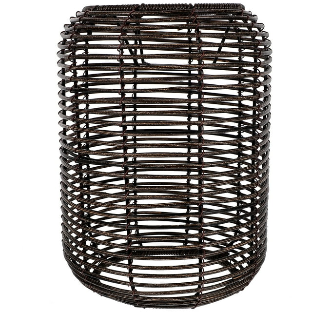 GOOHOCHY Pantalla de lámpara colgante tejida, pantalla de lámpara de araña, pantalla de lámpara de techo para el hogar (E27/)