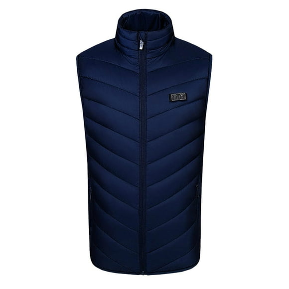 Gilet Chauffant à Double Contrôle à 9 Zones Unisexe Vêtements Chauds d'Extérieur Chauffés pour l'Équitation le Ski la Pêche Gilet Chauffant à Brancher USB