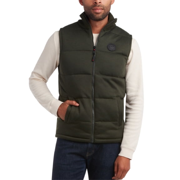 CANADA WEATHER GEAR Men's Vest - Cozy Casual Full Zip Up Quilted Puffer Sweater Vest for Men (M-XXL)